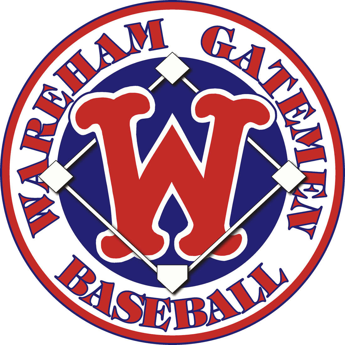 Wareham Gatemen 0-Pres Primary logo iron on transfers for T-shirts